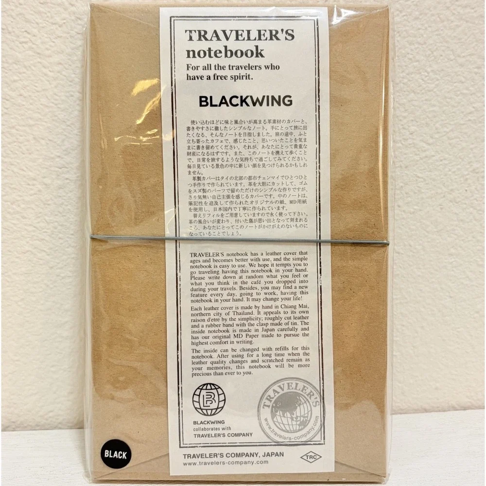 NEW Traveler's Notebook BLACKWING Edition Regular Limited JAPAN